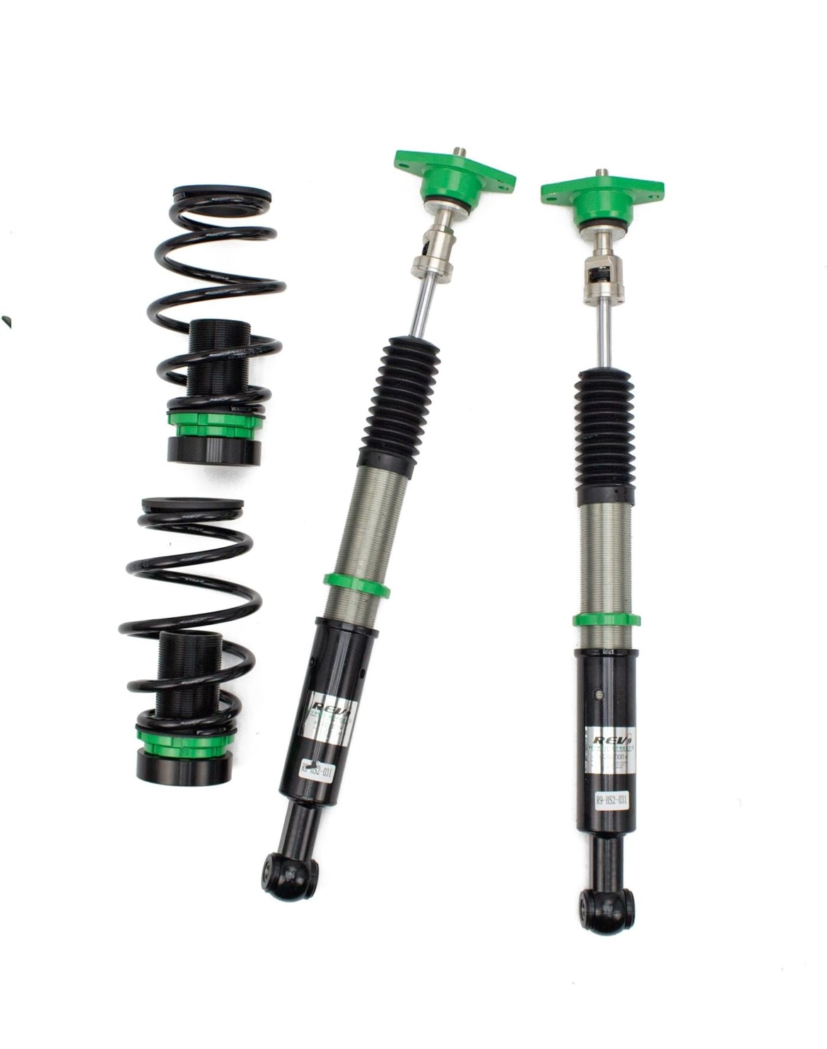 Rev9 R9-HS2-031_2 Hyper-Street II Coilover Suspension Lowering Kit, Mono-Tube Shock w/ 32 Click Rebound Setting, Full Length Adjustable, compatible with Ford Fiesta 2012-19