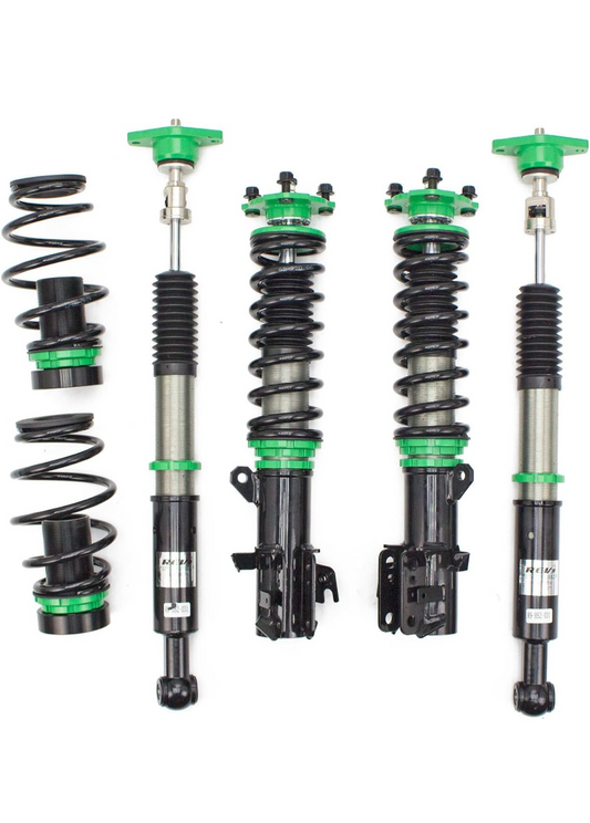 Rev9 R9-HS2-031_2 Hyper-Street II Coilover Suspension Lowering Kit, Mono-Tube Shock w/ 32 Click Rebound Setting, Full Length Adjustable, compatible with Ford Fiesta 2012-19