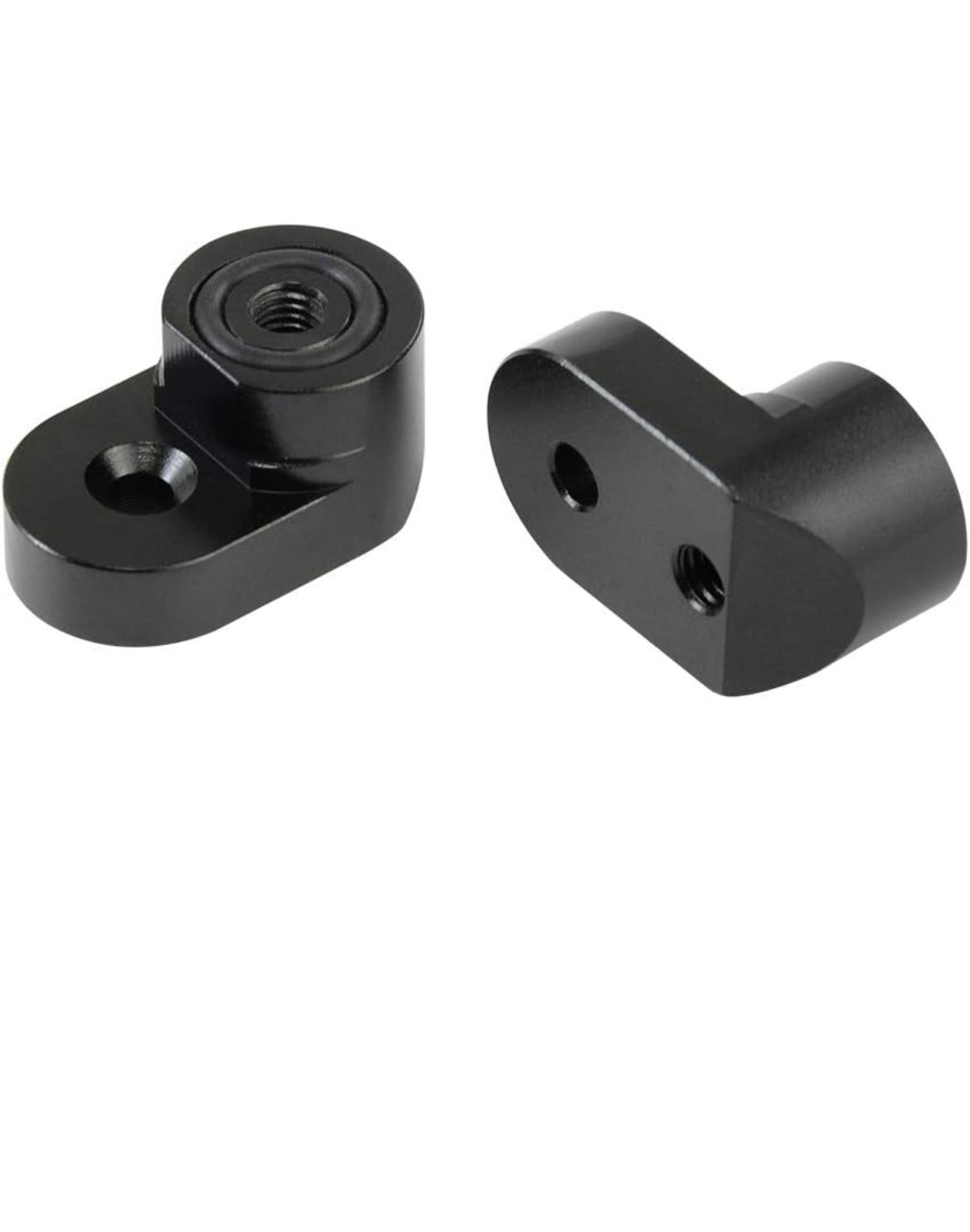 Rear Wing Spoiler Riser Extender Kit Bolt-on Type Compatible with 14-on Ford Fiesta ST Black
